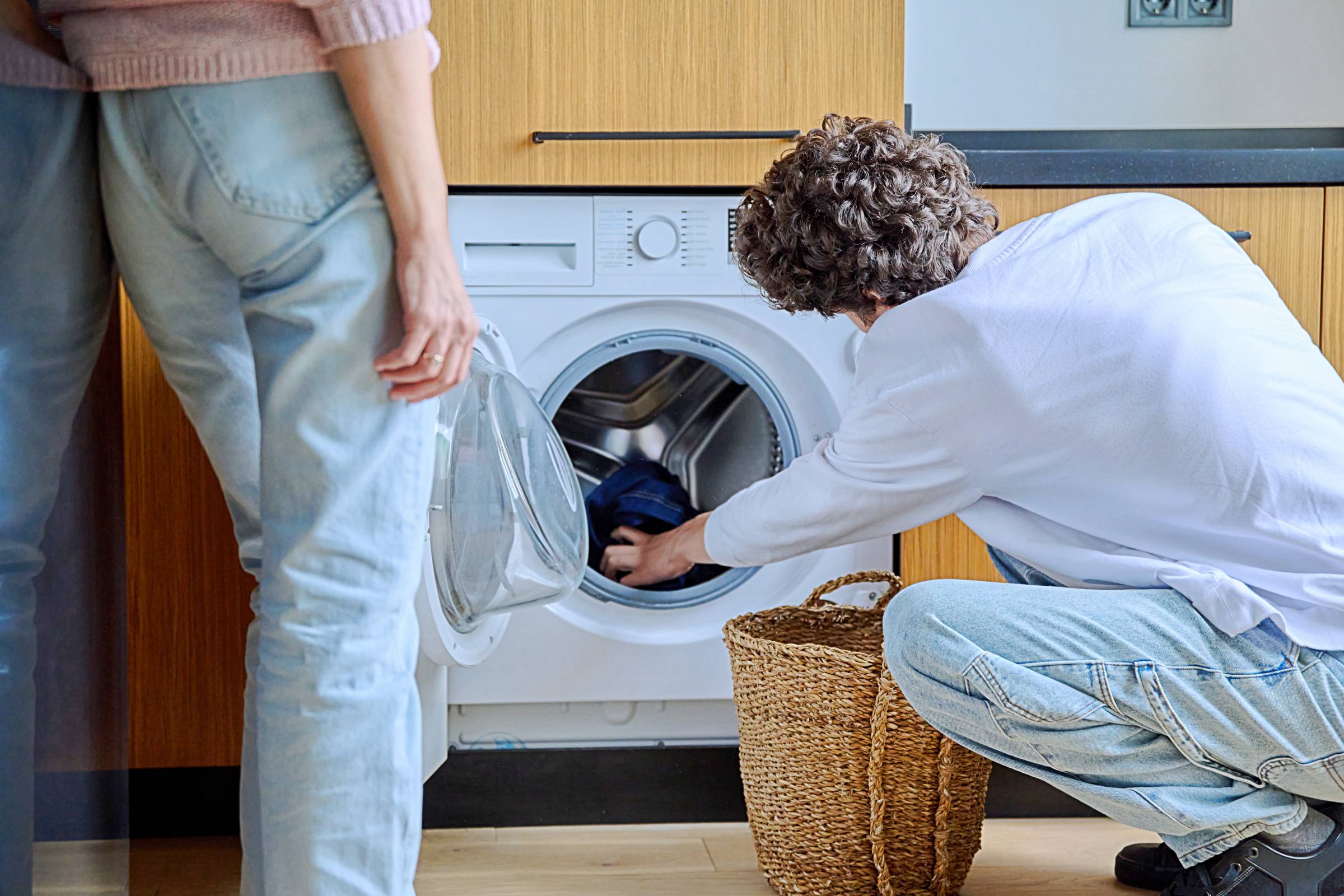 using washing machine