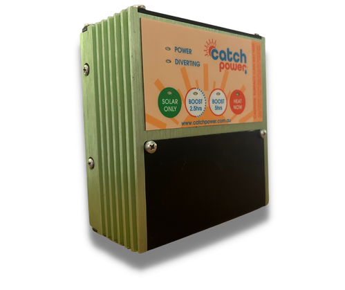 file catch power hot water diverter
